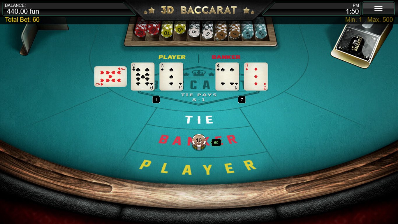 play baccarat online for free