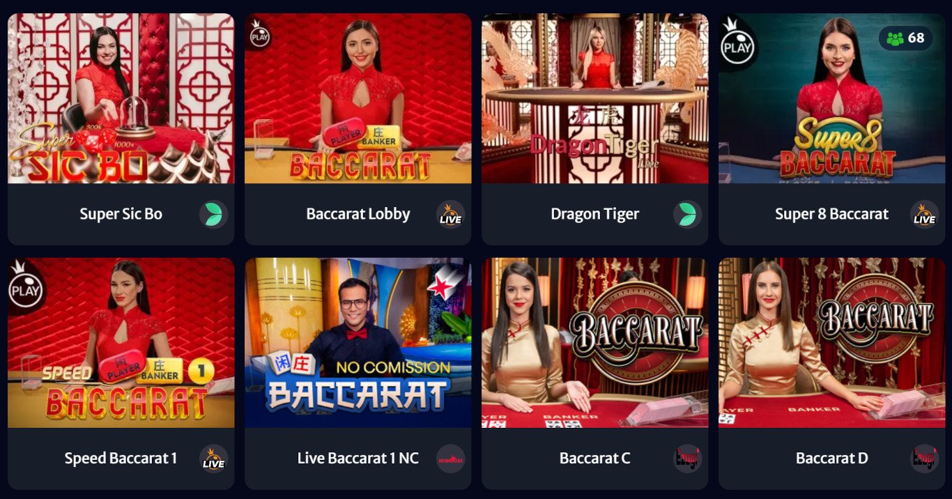 Live Baccarat Online