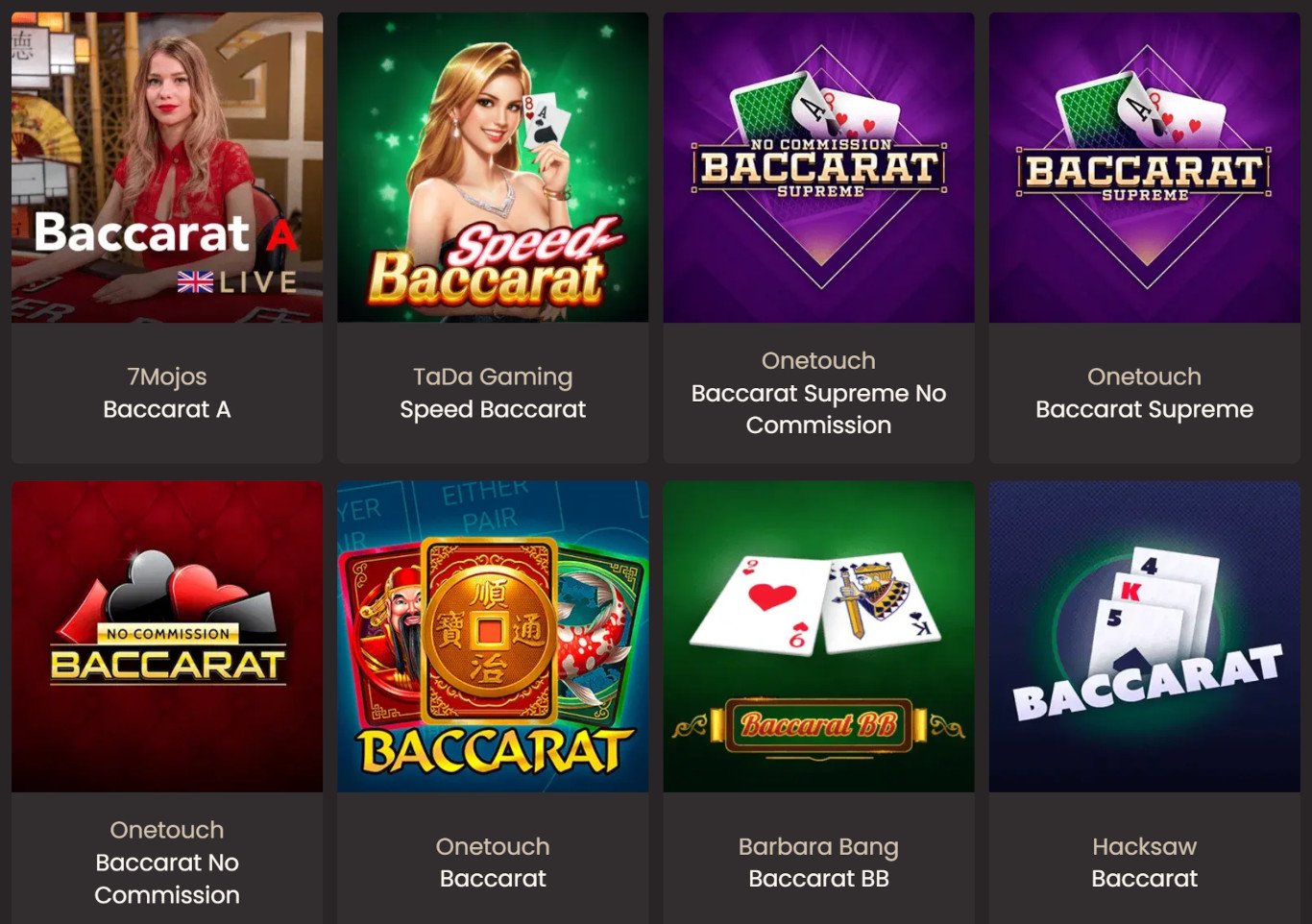 Baccarat in AU