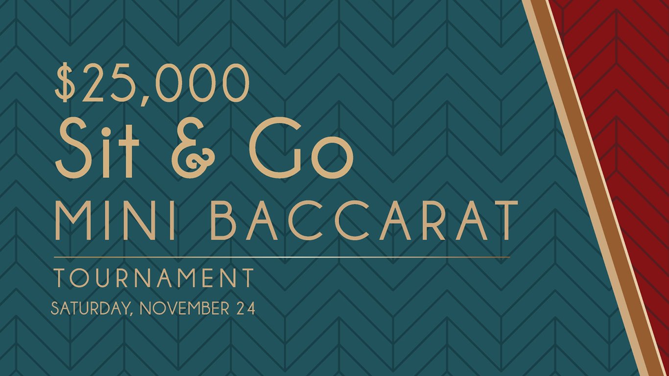 Typical Baccarat Tournament