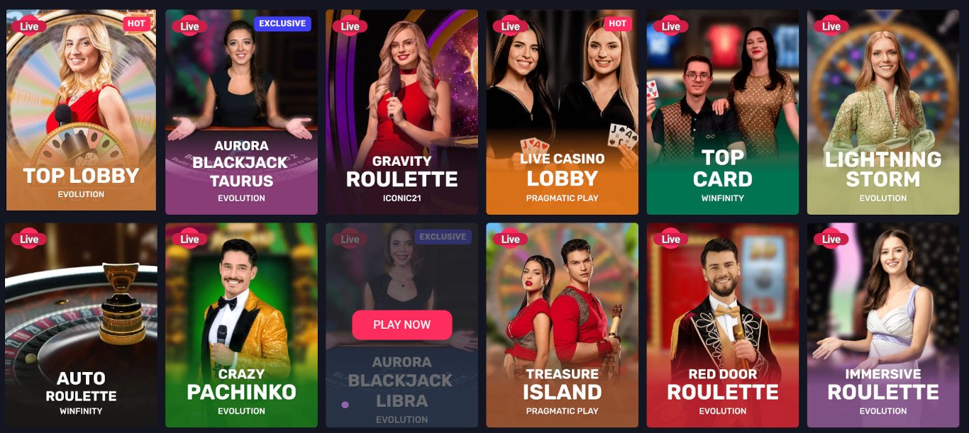 Live Dealer Games Online