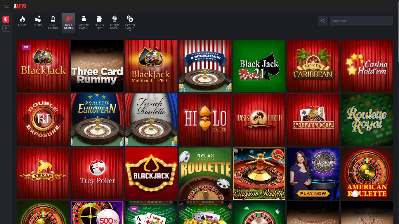 1 Red Casino Games