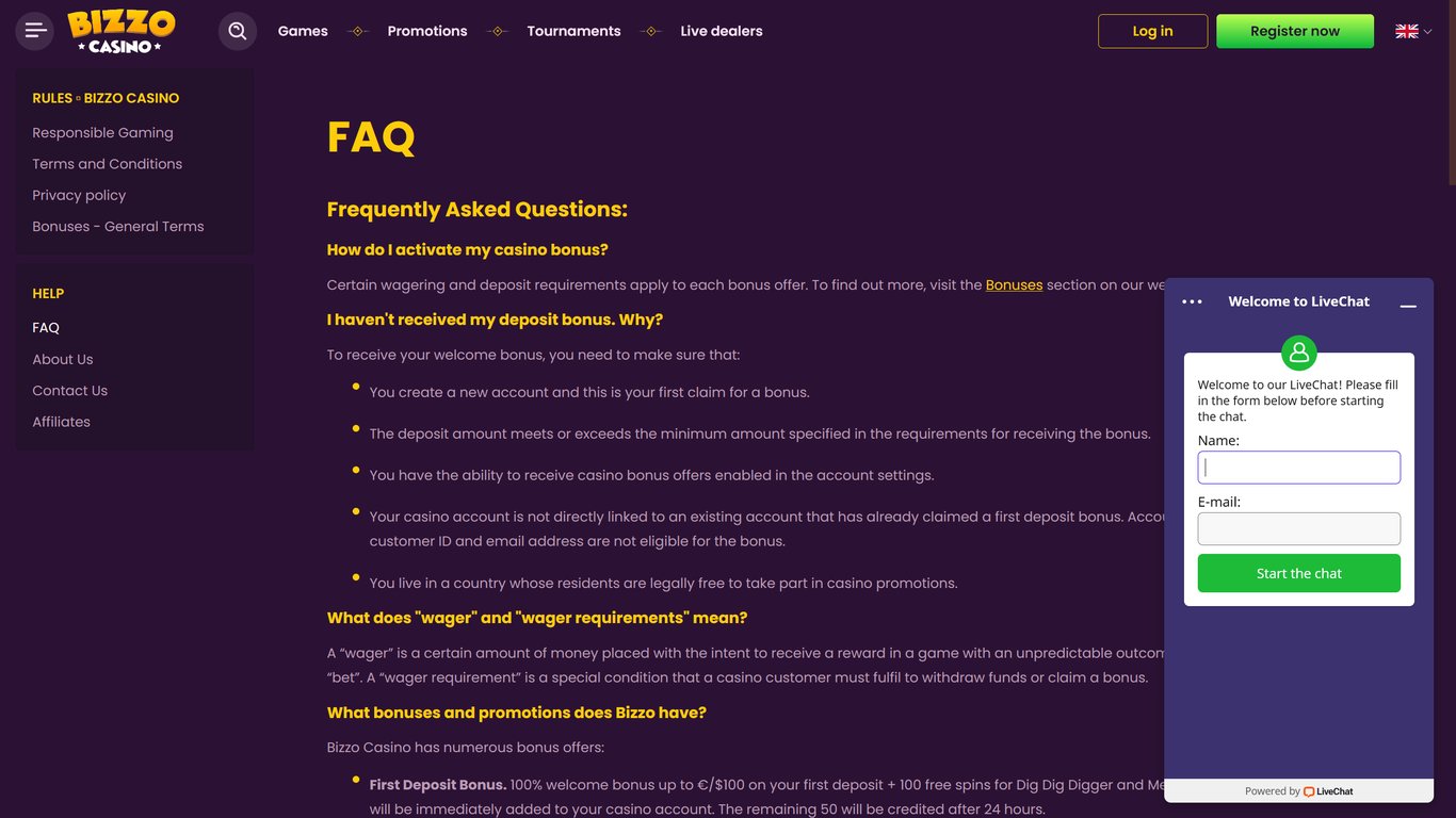 Bizzo Casino Review (Mar 2024): Games, Bonuses, Payments