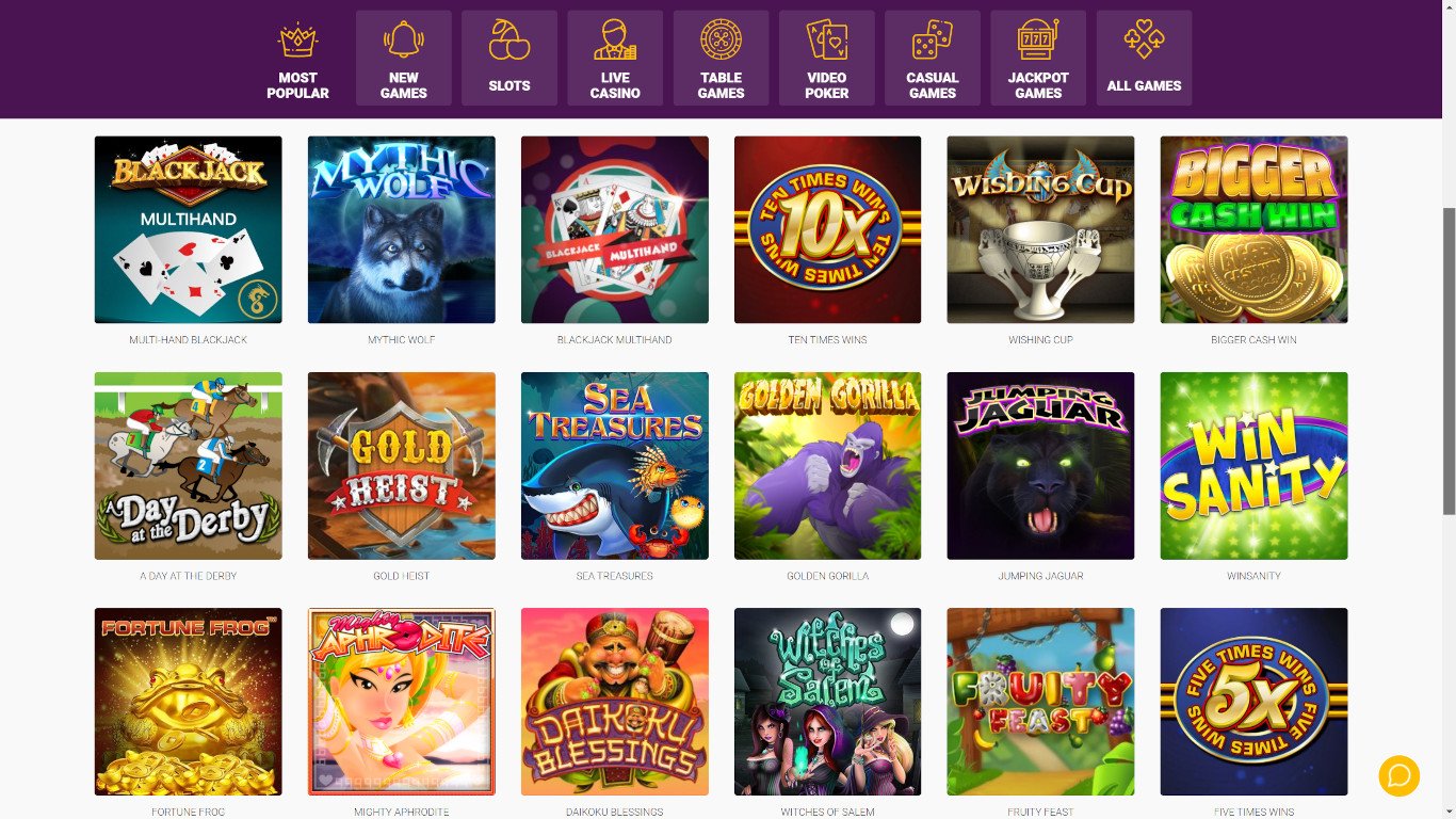 DuckyLuck Casino Games