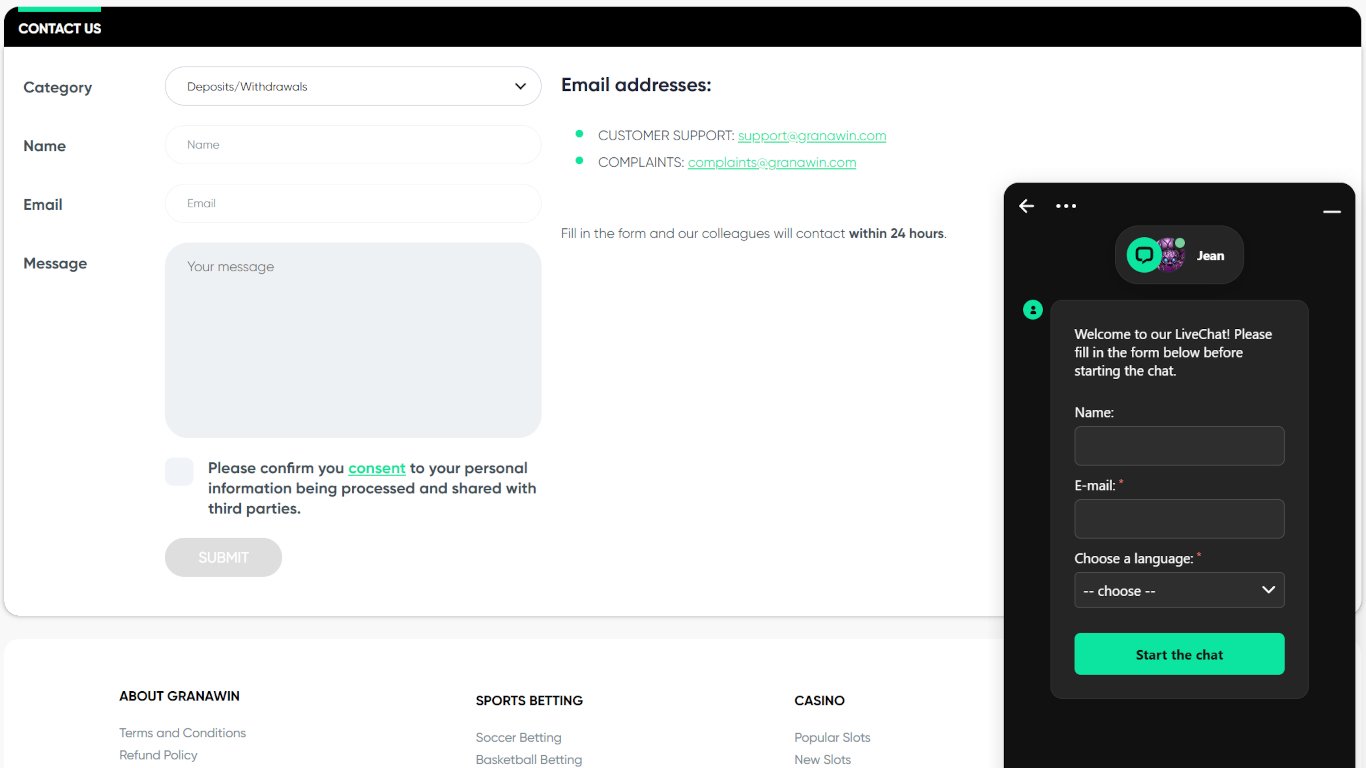 Help and Banking Questinos in GranaWin