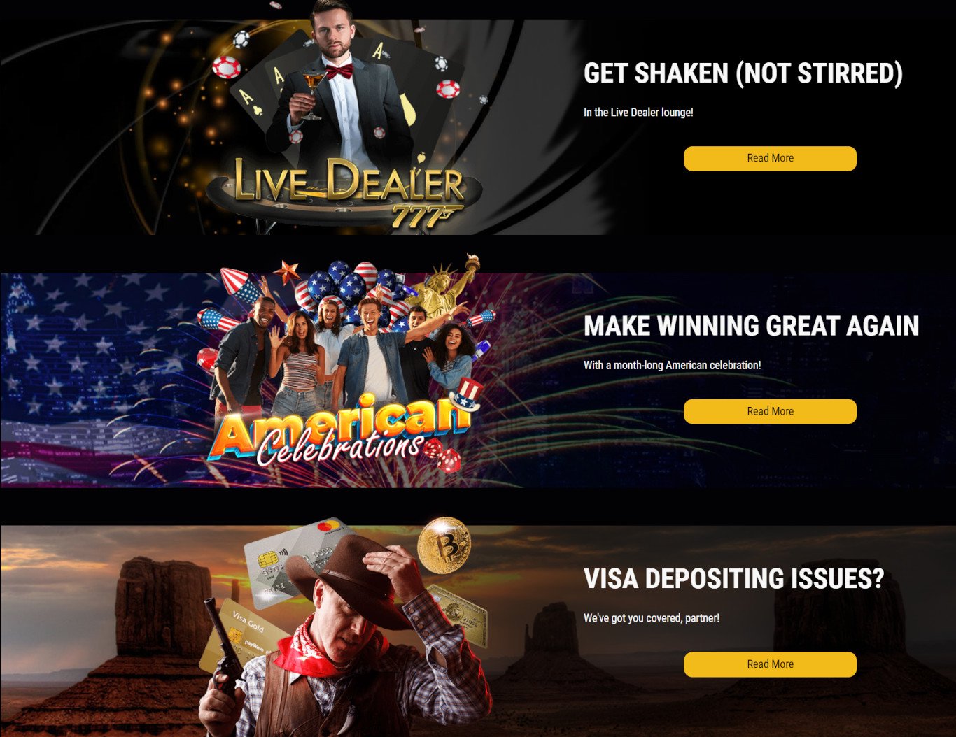 Lucky Creek Casino Bonuses