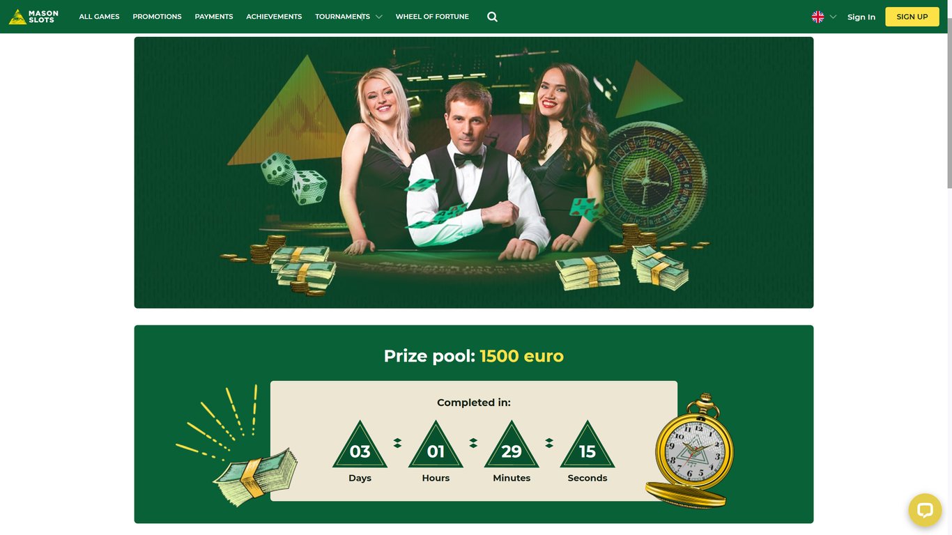 Mason Casino Bonuses