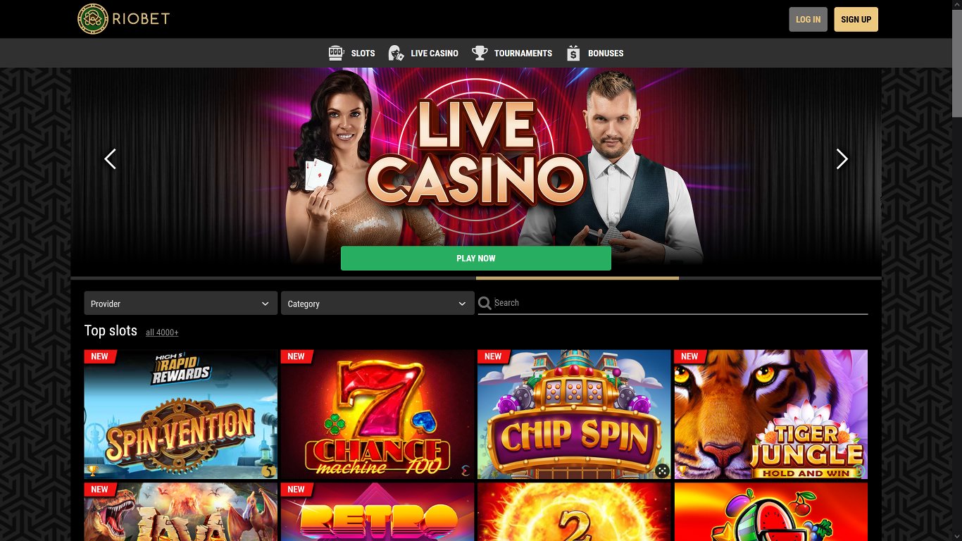 RioBet Casino Site