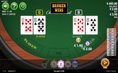 Baccarat from GameArt Image