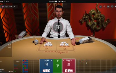 Live Super 6 Baccarat from BetConstruct