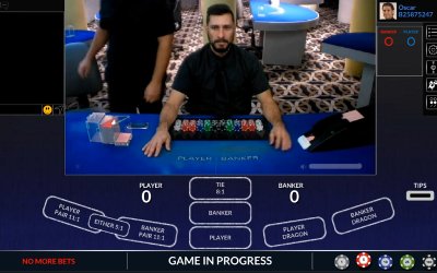 Live Baccarat from Visionary iGaming