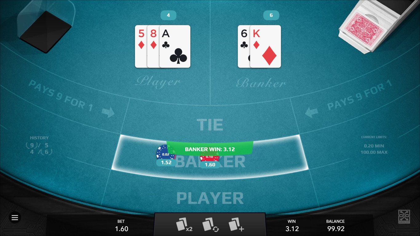 Baccarat from Mascot Big Image