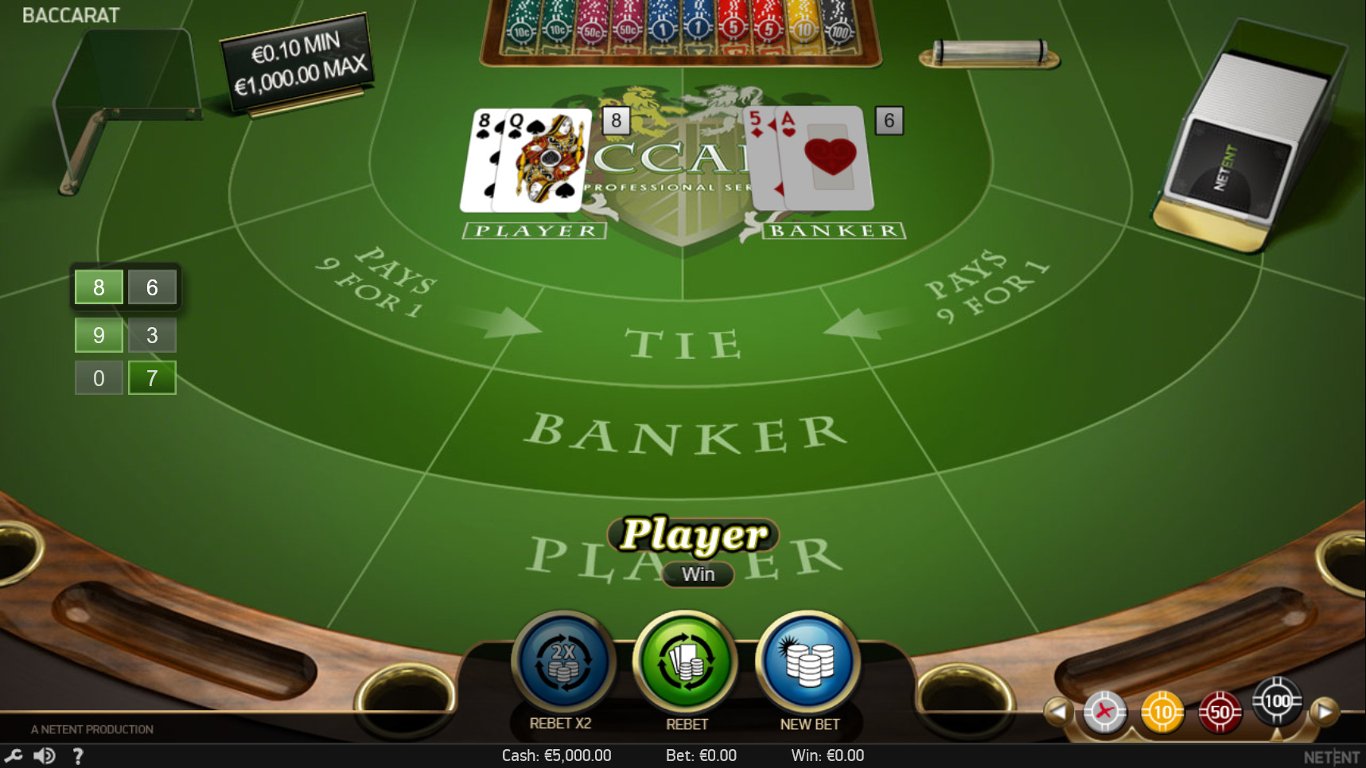 игра baccarat