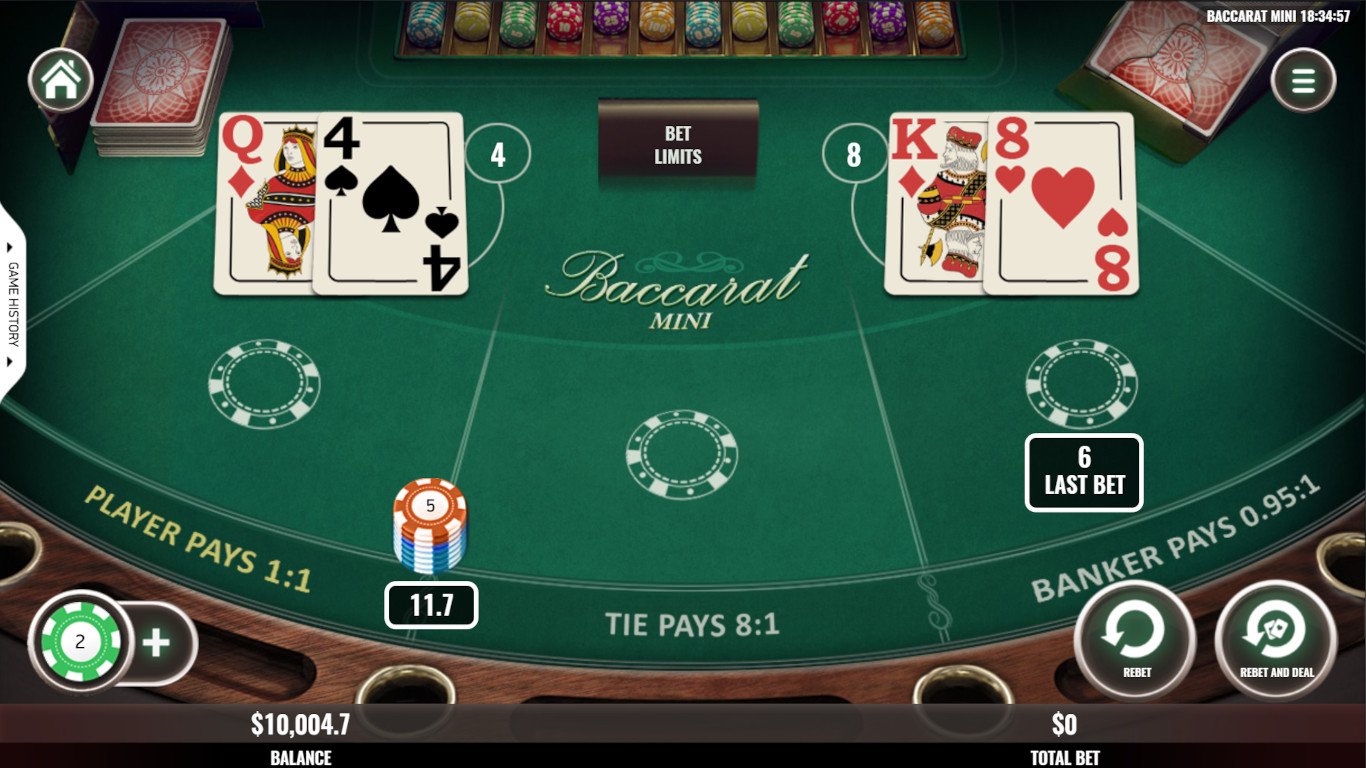 Free Baccarat Mini from Platipus Demo Game & Review 2024