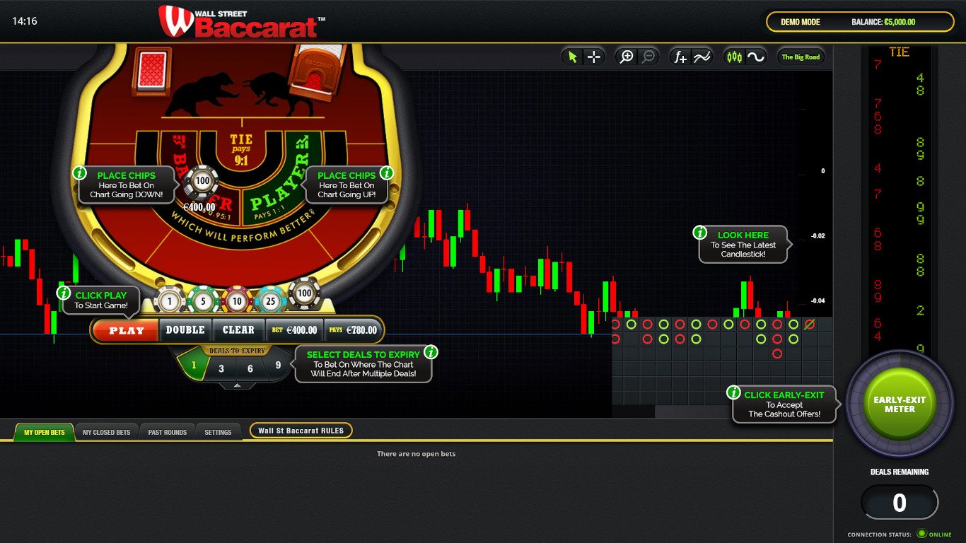 Wall Street Baccarat help